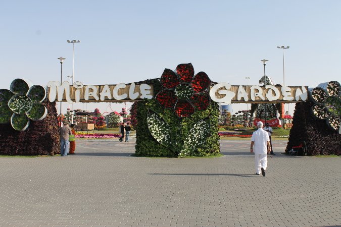Miracle Garden di Dubai