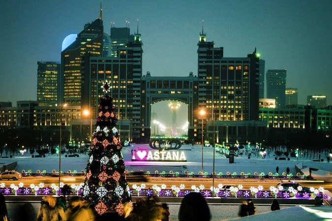 Astana in inverno