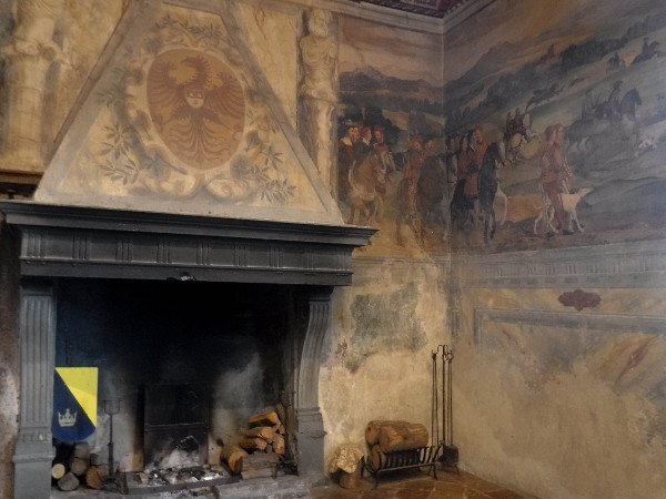 Sala dei Banchetti, Castello di Malpaga