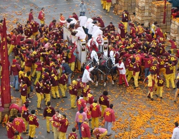 Battaglia delle arance di Ivrea