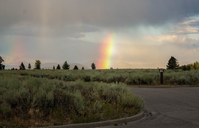 Arcobaleno a Grand Teton