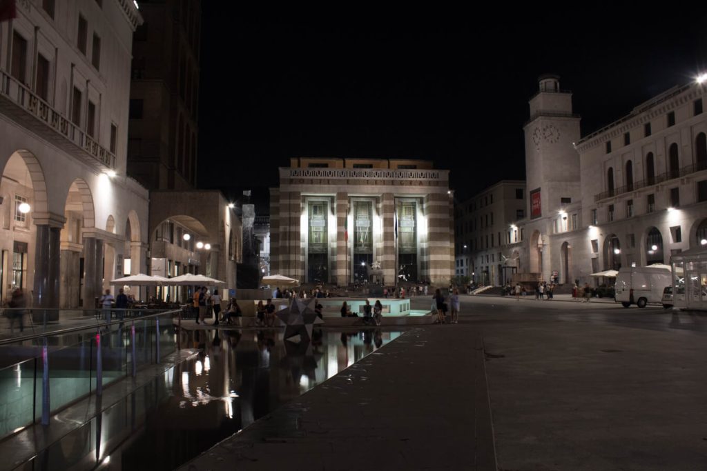 Piazza della Vittoria a Brescia