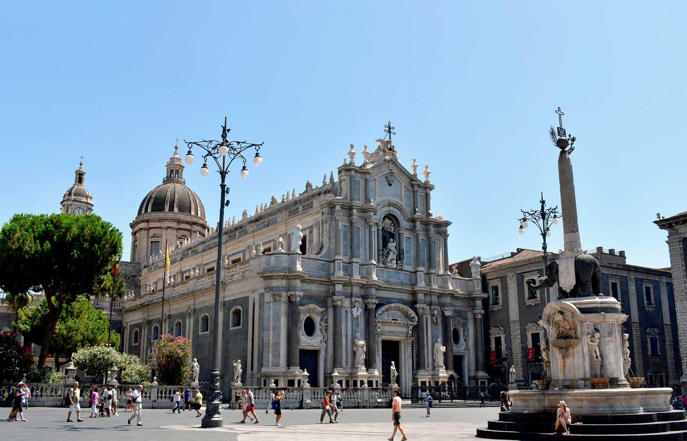 Fontana dell'elefante di Catania