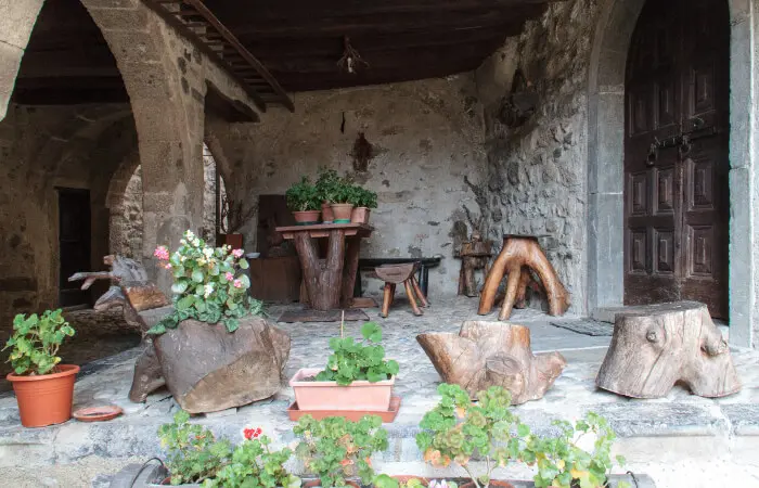 Cornello dei Tasso : il borgo dove è nata la posta 5 Case di Cornello dei Tasso