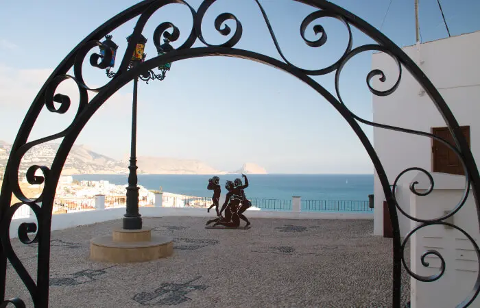 Terrazza sul mare ad Altea