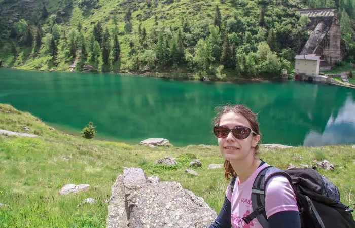 Lago della diga del Gleno