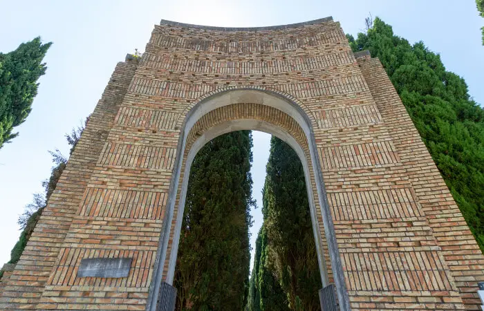 Ingresso all'area archeologica di Aquileia