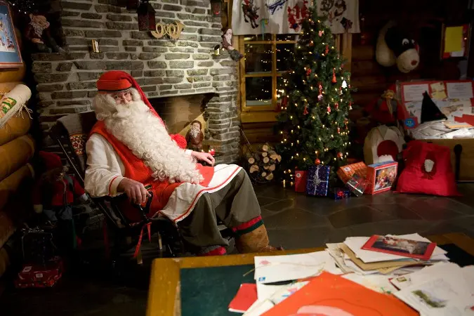 Babbo Natale a Rovaniemi
