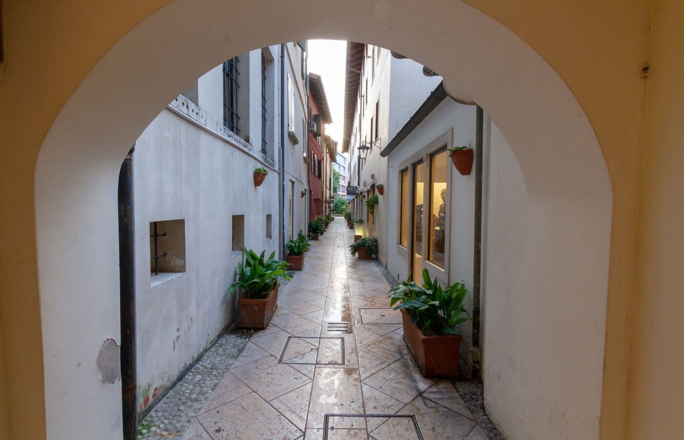 Vie del centro storico di Pordenone
