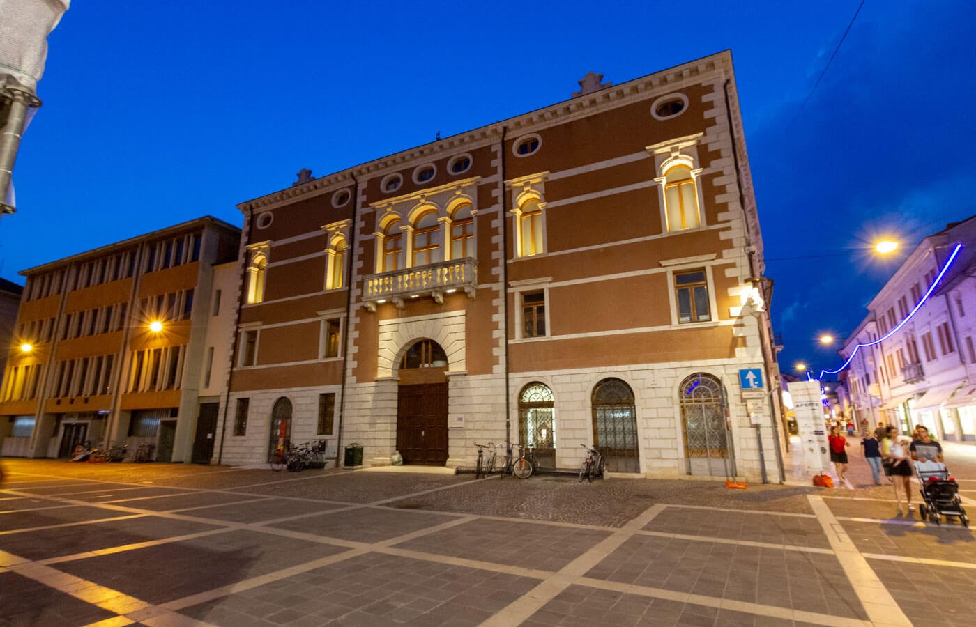 Corso Vittorio Emanuele a Pordenone