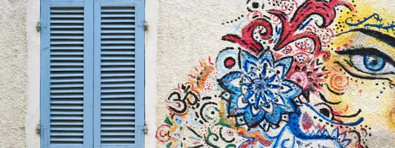 Braccano, il borgo dei murales nelle Marche
