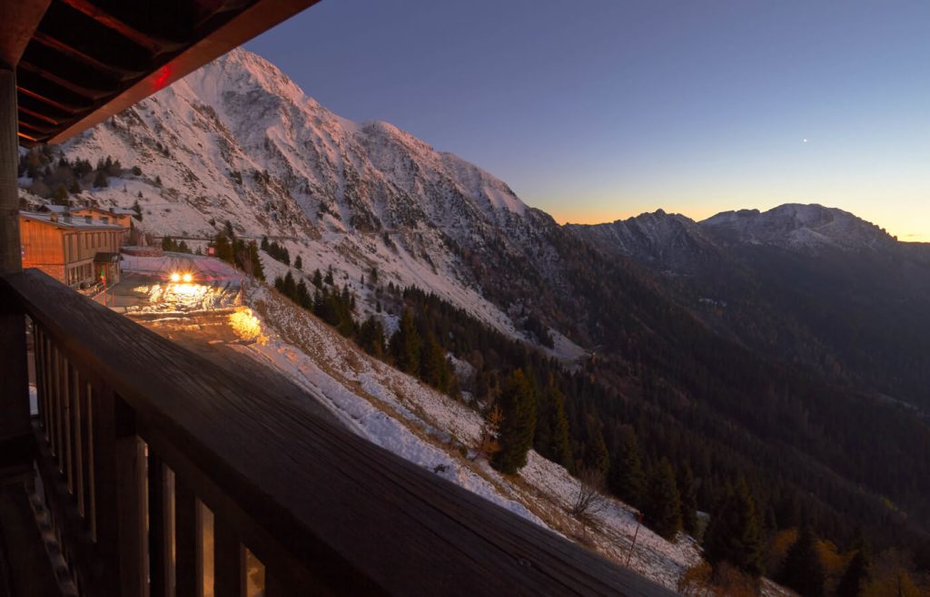Passo Maniva di notte