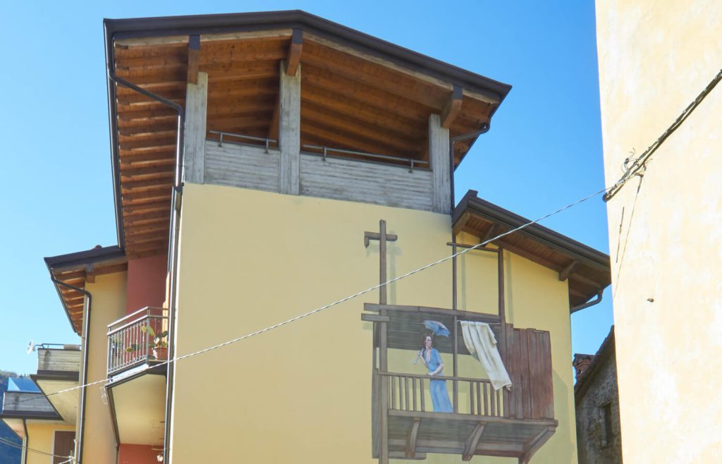 Murale di Pezzaze in Valle Trompia