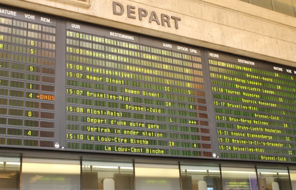 Stazione dei treni di Bruxelles