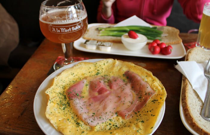 Omelette a la Mort Subite, Bruxelles