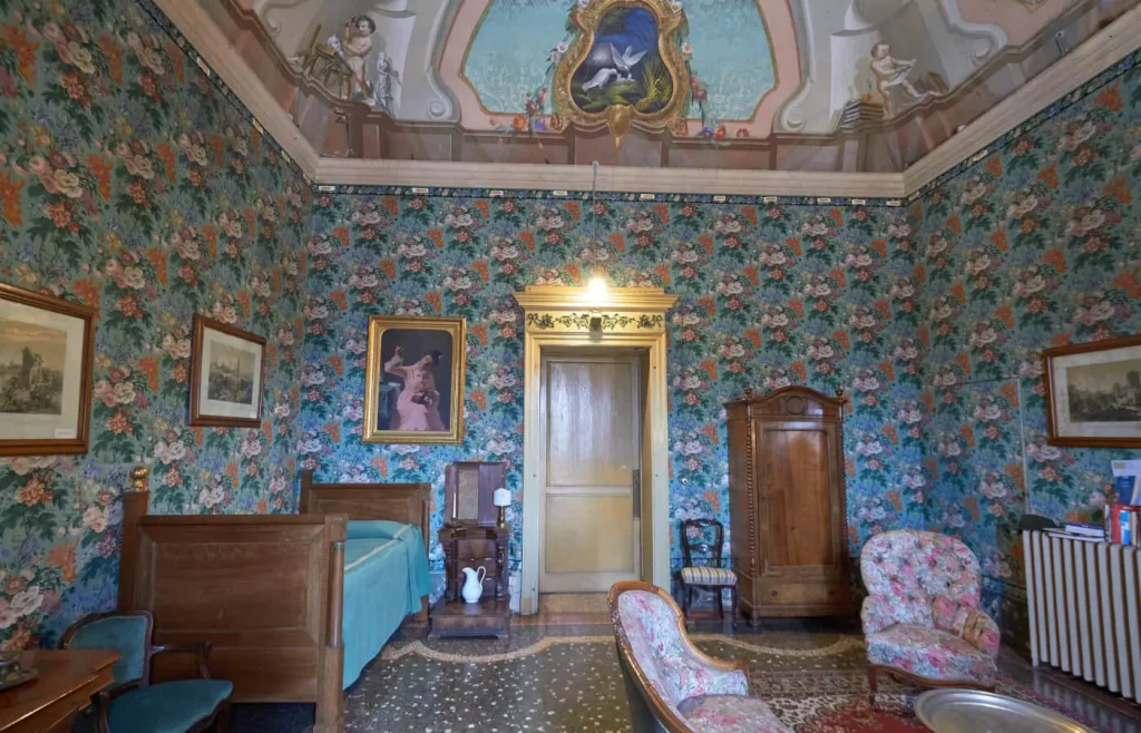 Camera da letto del Castello di Sannazzaro