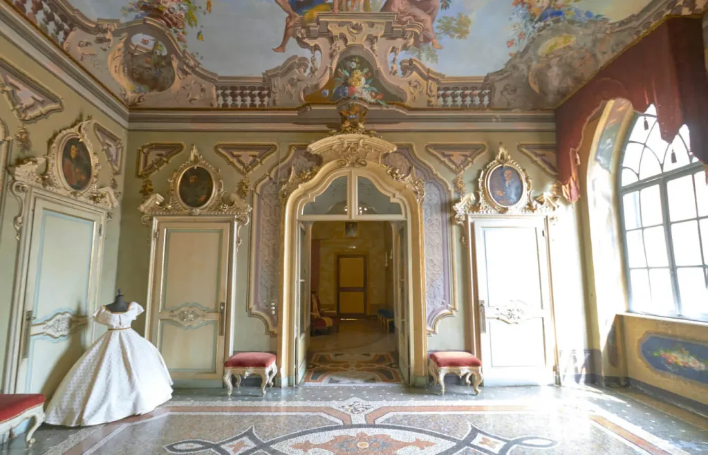 Sala da ballo del Castello di Sannazzaro