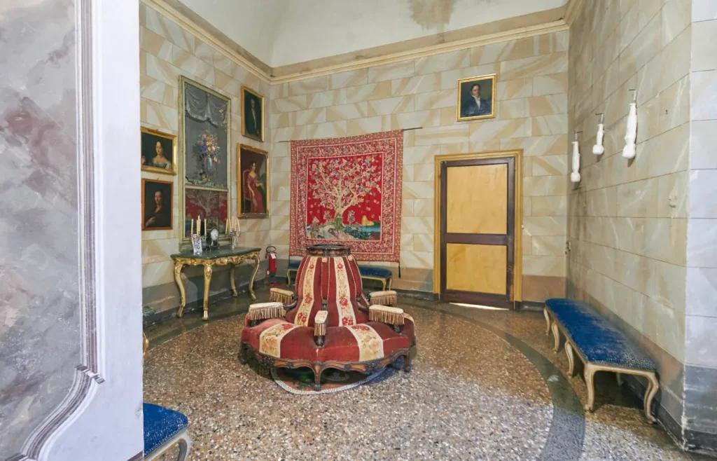 Sala da ballo del Castello di Sannazzaro