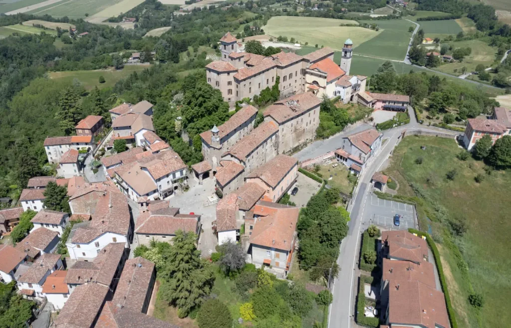 Morsasco vista dall'alto