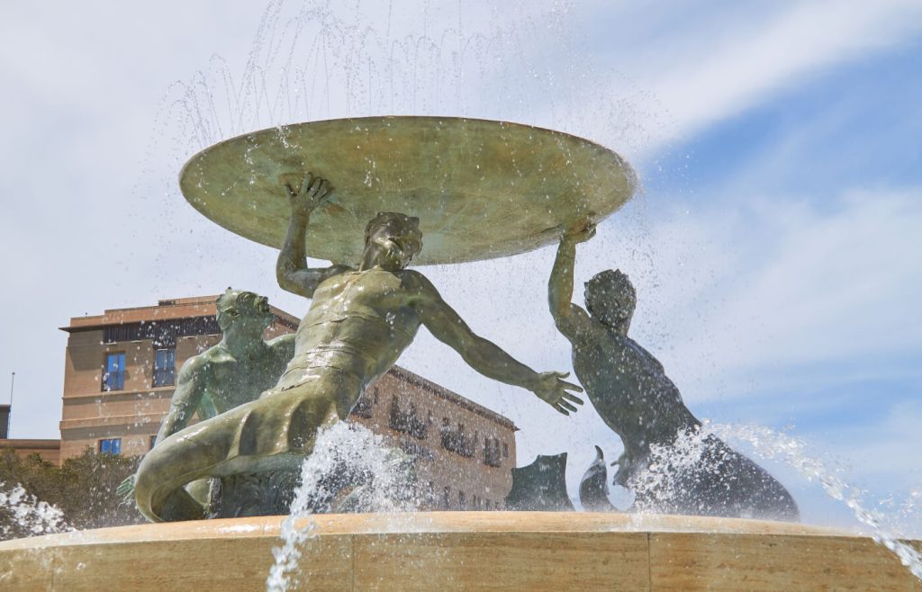Fontana dei Tritoni, Valletta