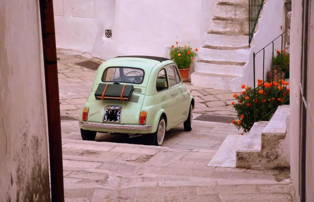 Cinquecento per le strade di Ostuni