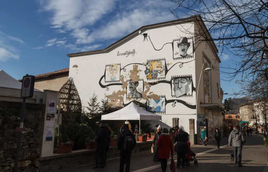 Murale a Levico Terme