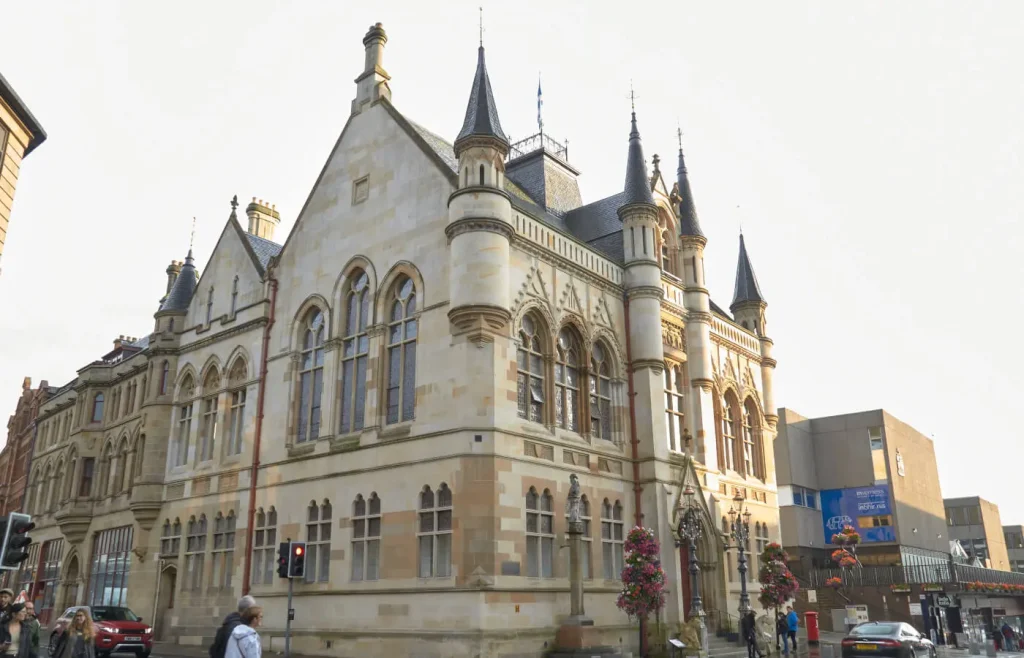 Centro cittadino di Inverness