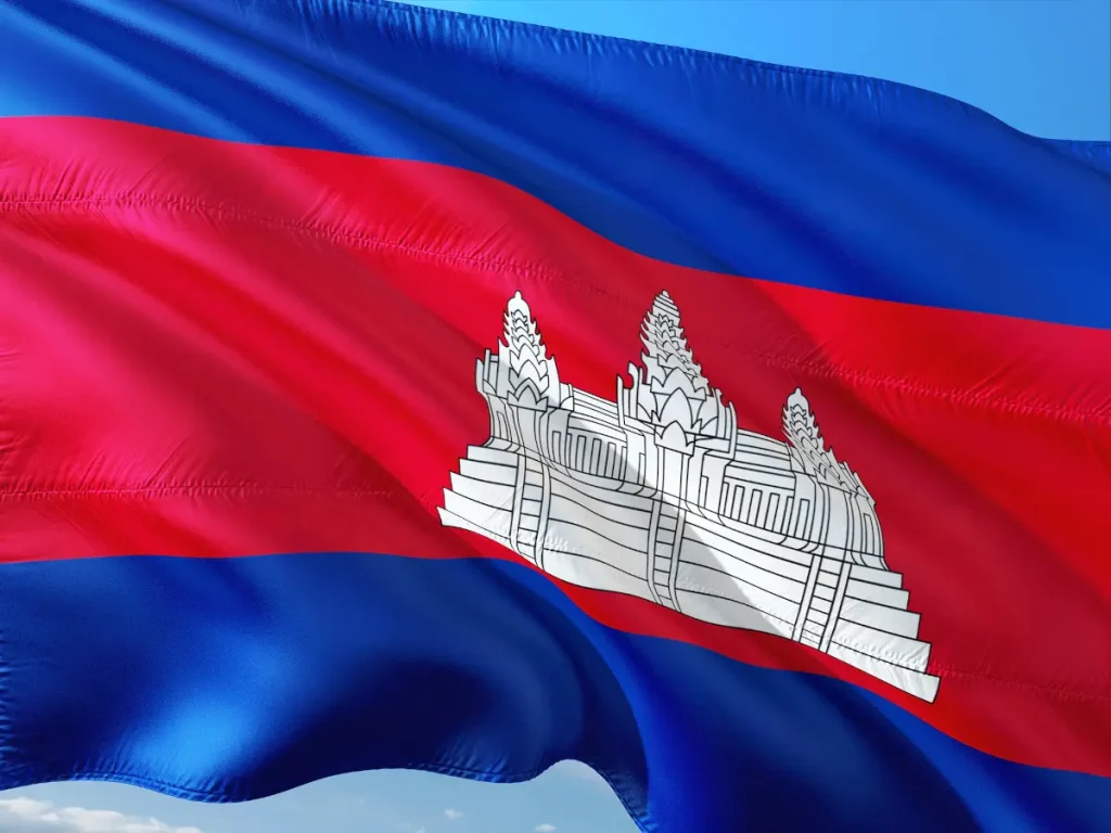 Bandiera cambogiana