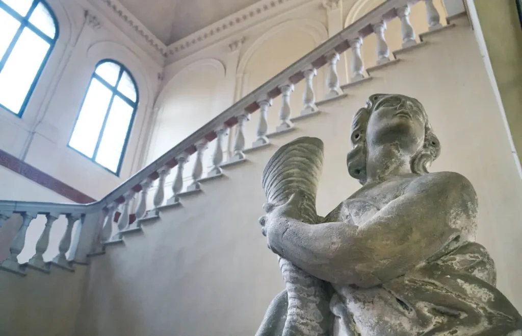 Scalinata di Palazzo Arco a Mantova