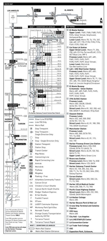 Mappa Autobus Silver Line