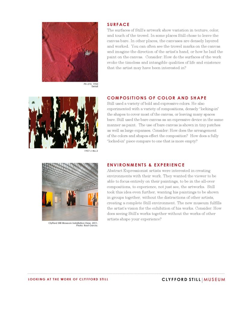 Clifford Still Museum parte 2