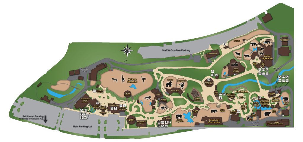 Mappa Zoo Salt Lake City