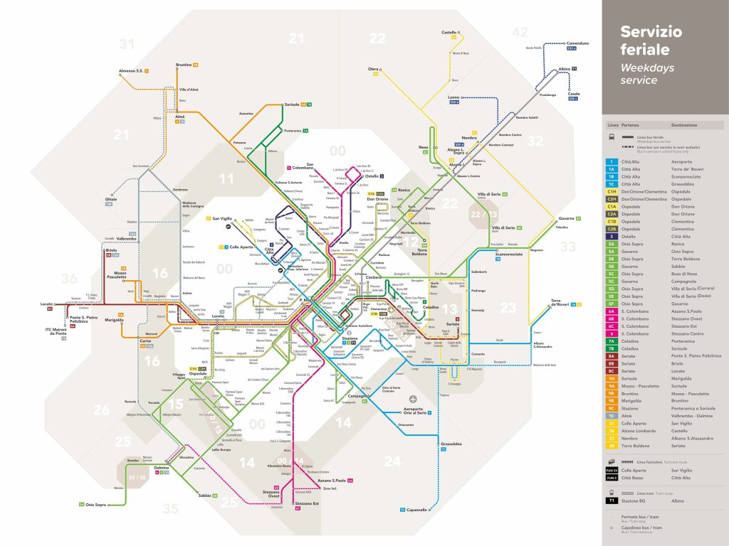 Mappa Trasporti ATB