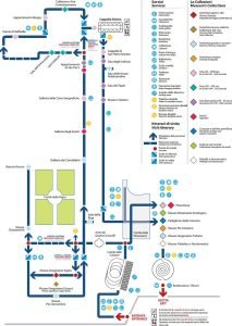 Mappa Musei Vaticani