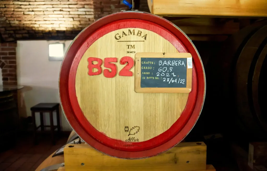 Botte della Distilleria Gualco