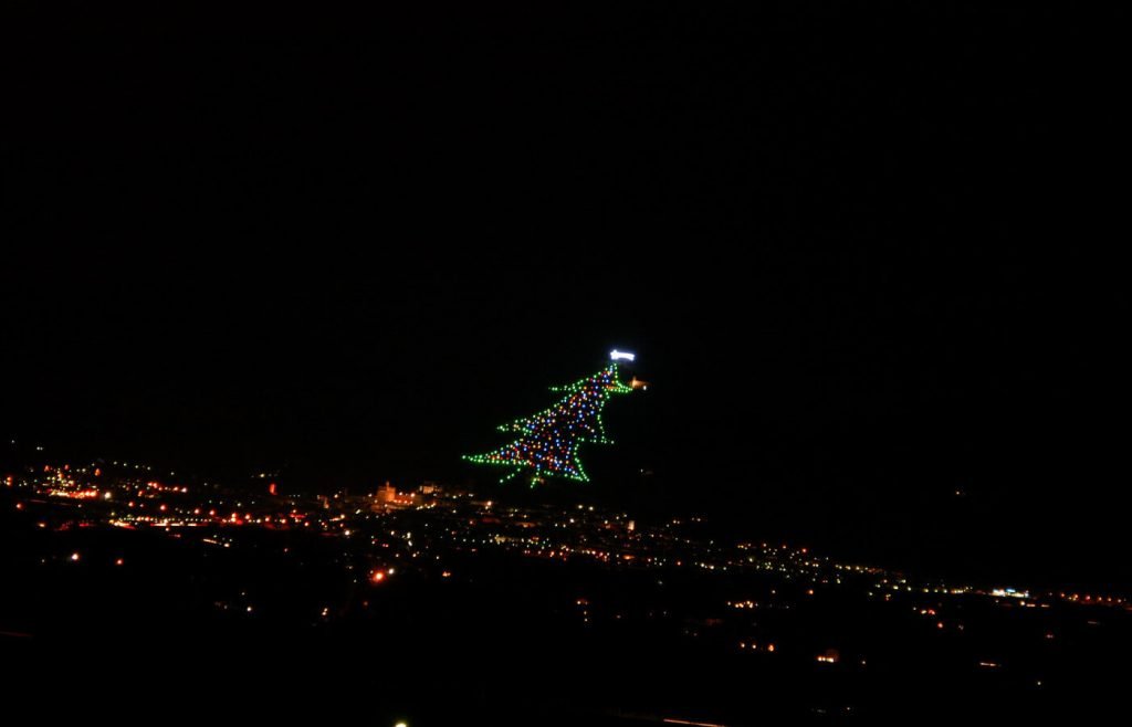 Gubbio Albero di Natale