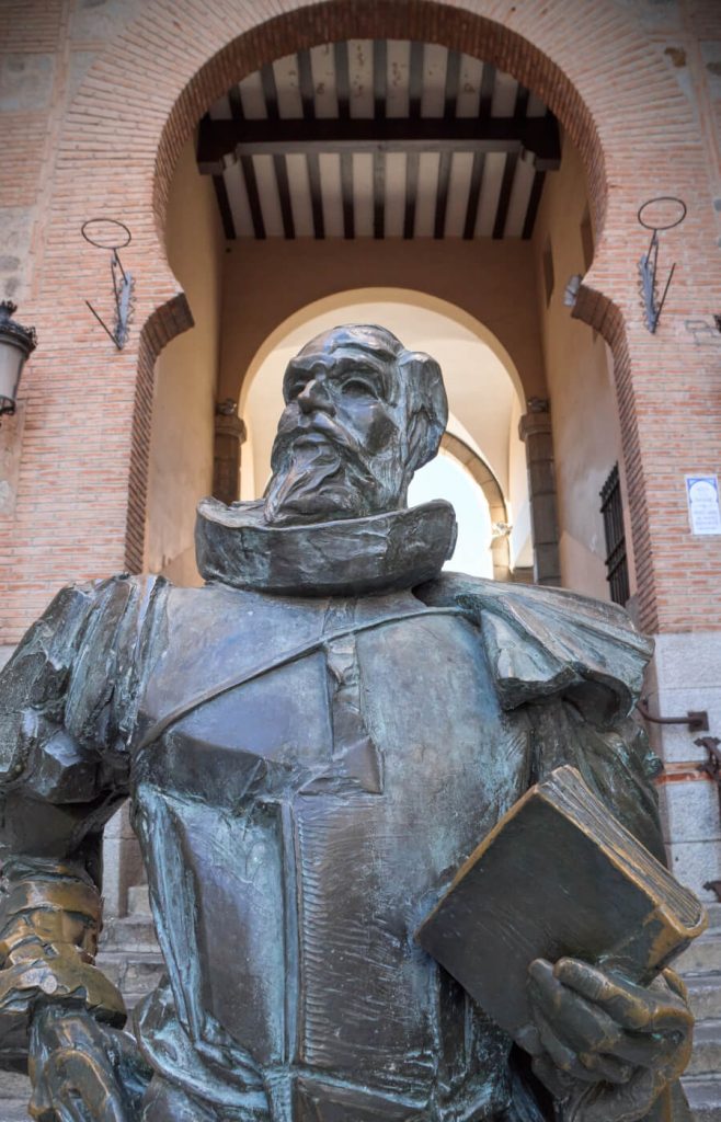 Statua di Don Chisciotte a Toledo