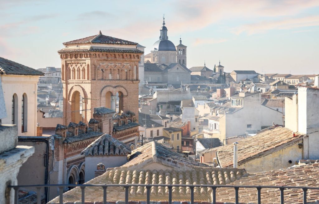 Vista dei tetti di Toledo