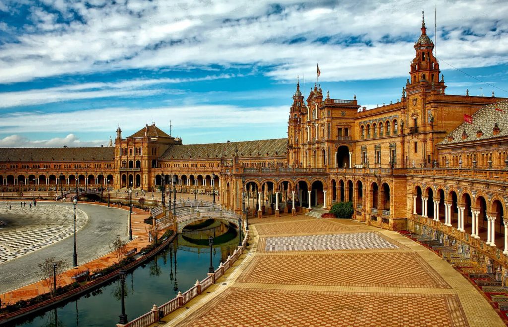 Plaza de Espana a Siviglia