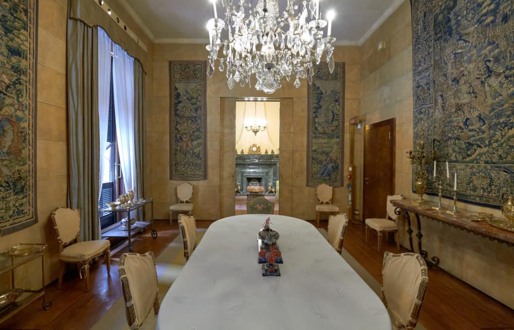 Sala da pranzo Villa Necchi Campiglio