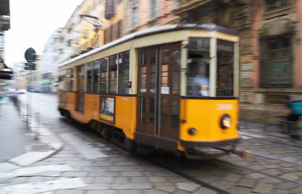 Tram a Milano