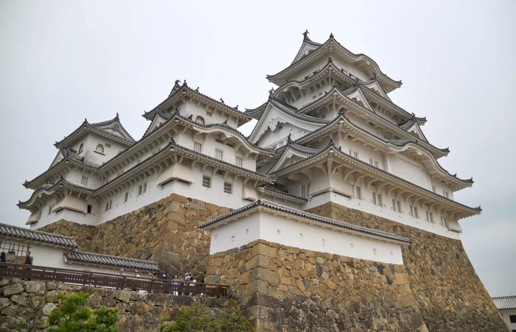 Il Castello di Himeji in Giappone