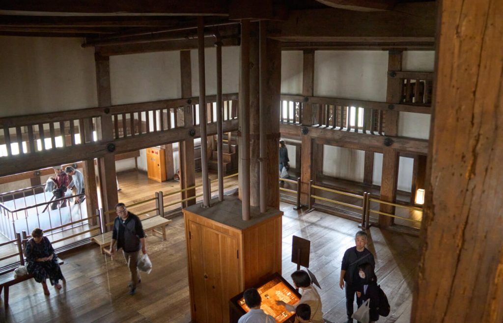 Interni del Castello di Himeji