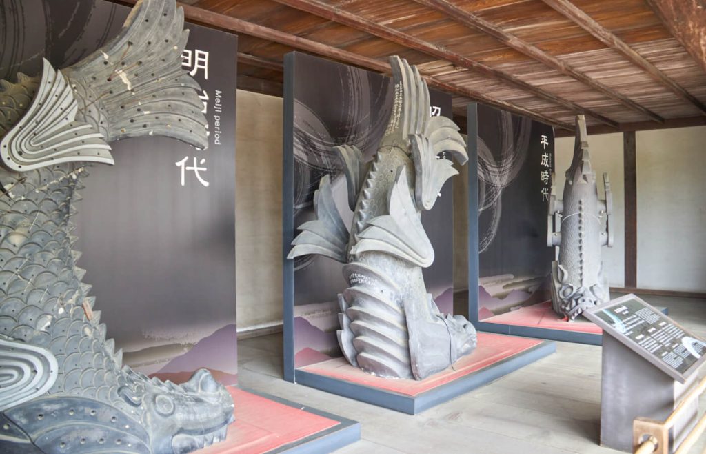 Shachikoko il pesce drago figura immaginaria del Castello di Himeji