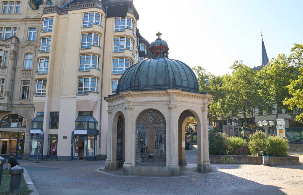 Centro cittadino di Wiesbaden