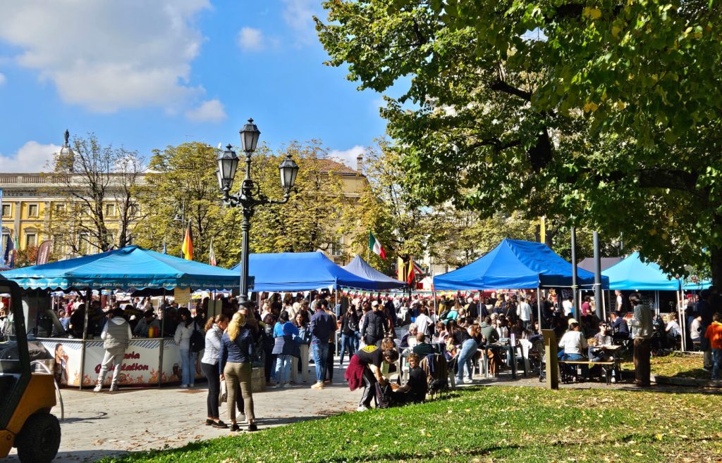 mercatanti in fiera sentierone bergamo