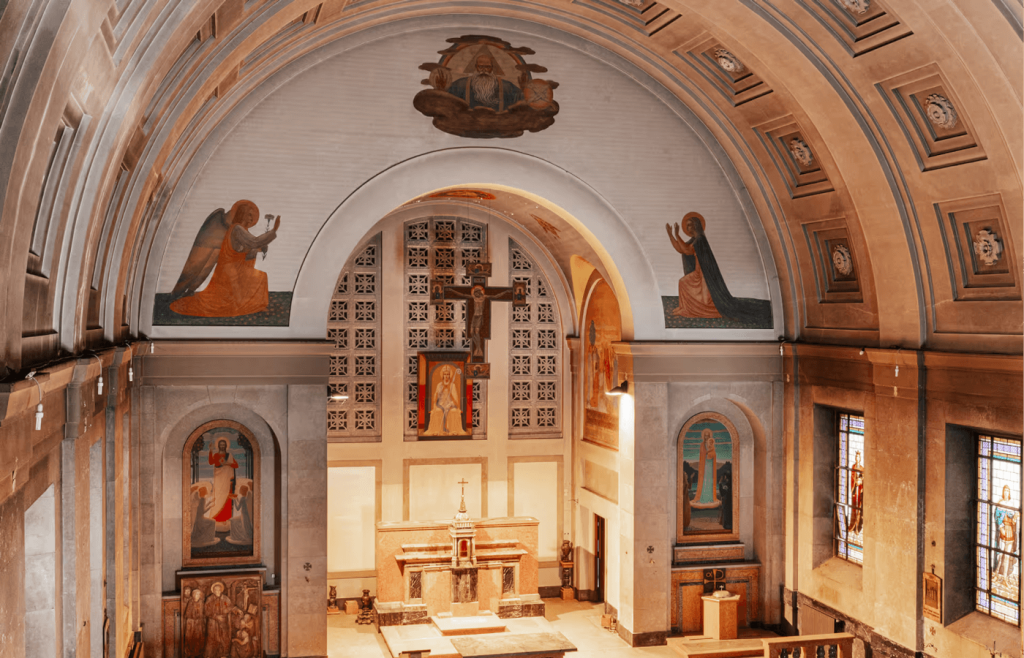 Chiesa all ospedale militare di Baggio aperta in occasione del Fuorisalone Alcova Milano 2026