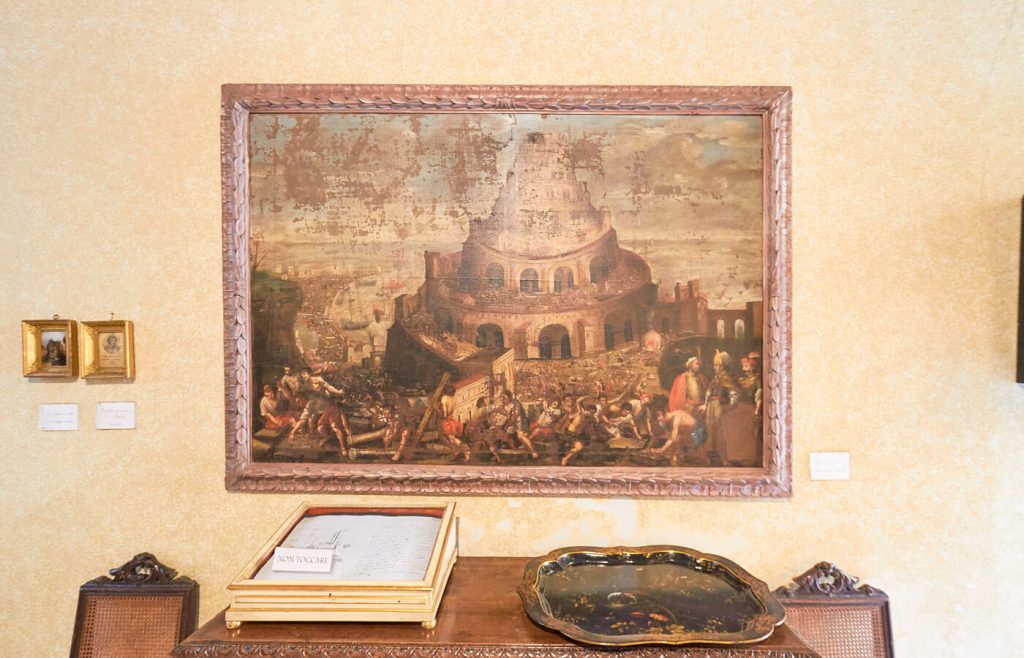 Interni palazzo Rubini di Romano di Lombardia