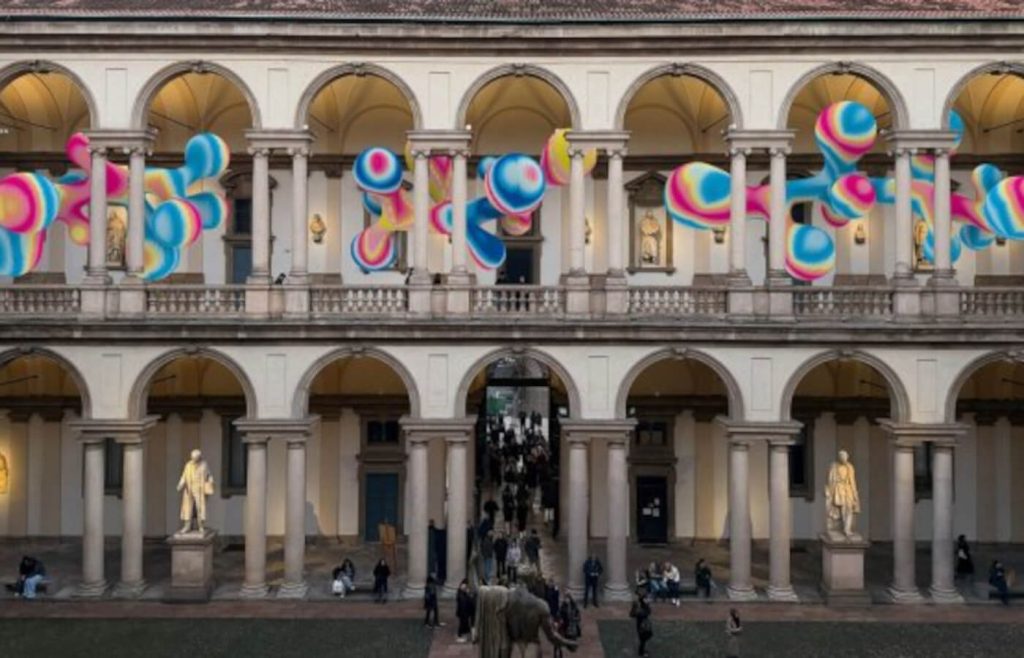installazione serotonin alla pinacoteca di brera fuorisalone 2026