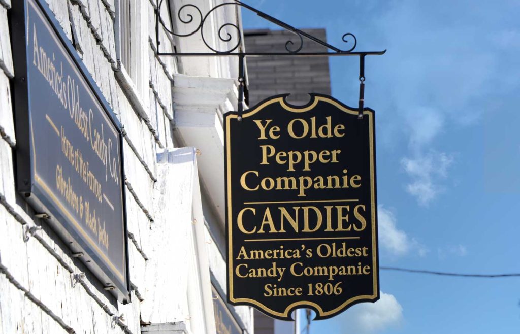 Ye Olde Pepper Candie Companie, Salem